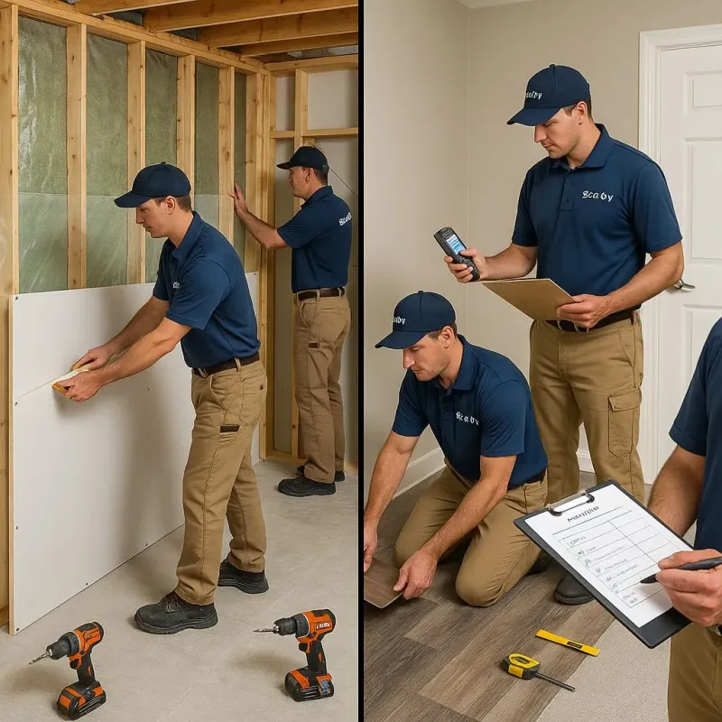 Repairs and Reconstruction process in Marble Falls, TX